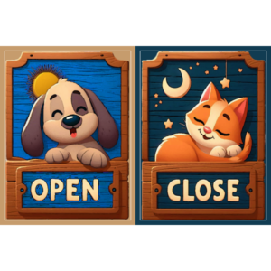 Pet shop sign